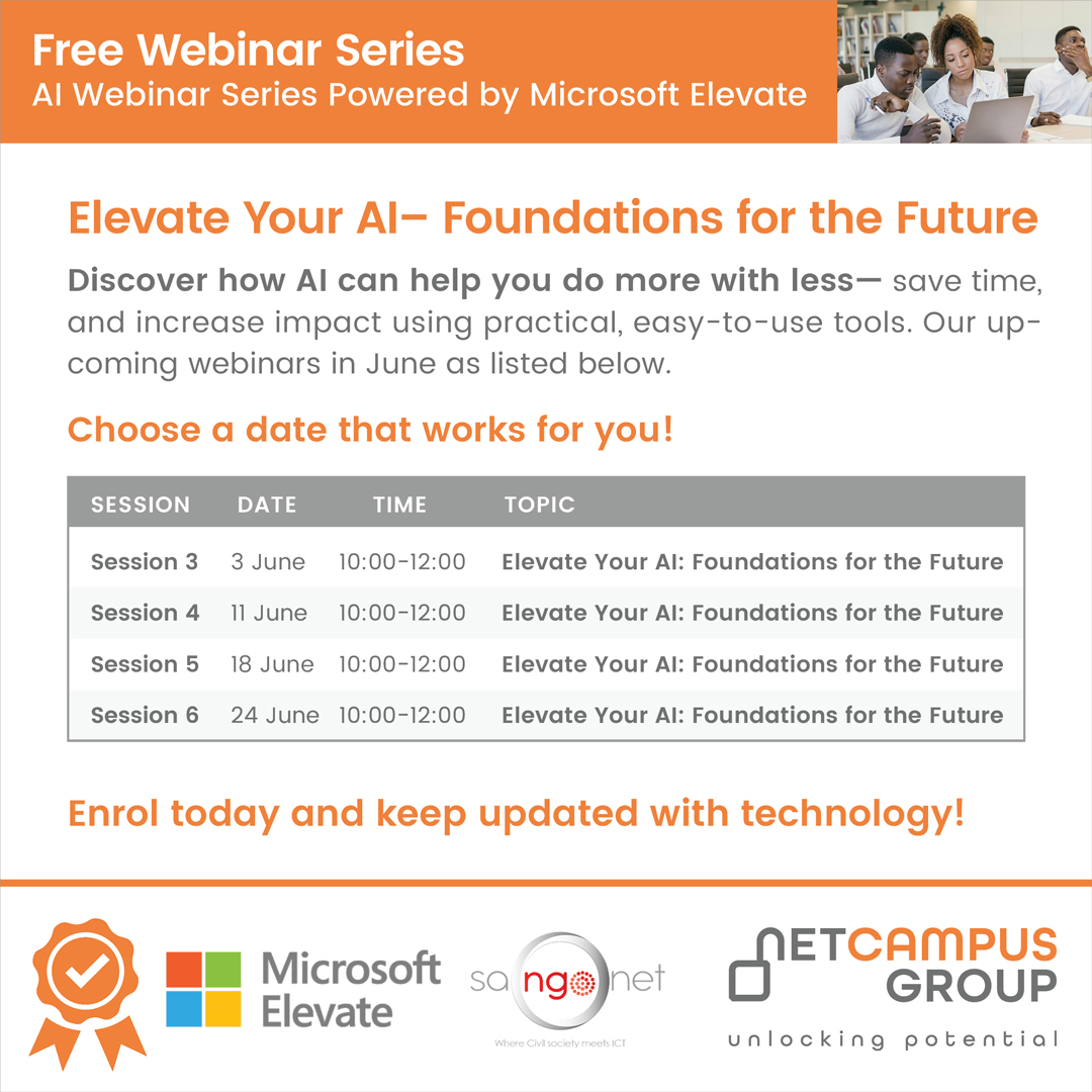 Free Webinar Series – Elevate Your AI: Foundations for the Future